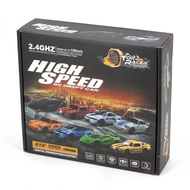 Радиоуправляемая машина для дрифта Porsche 911 GT RS 4WD 1:24 - 757-4WD33B