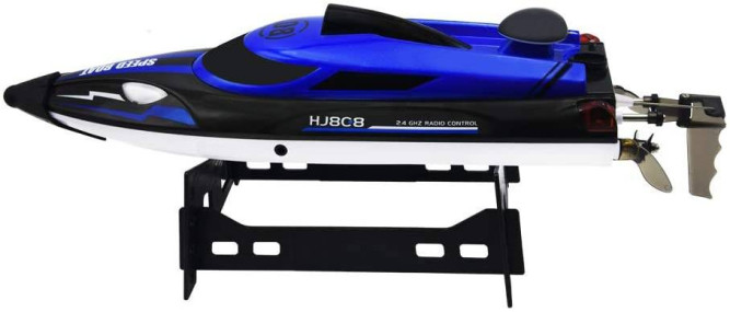 Радиоуправляемый катер Blue SpeedBoat с сумкой (36 см, 25 км/ч) - HJ808-A2-BAG