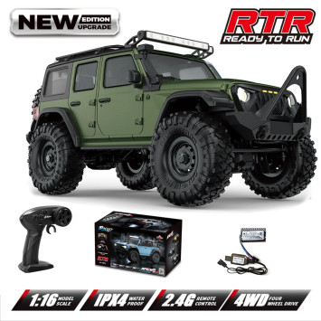 Радиоуправляемый краулер HB Wrangler (32 см, 4WD, 1:16) - HB-R1605