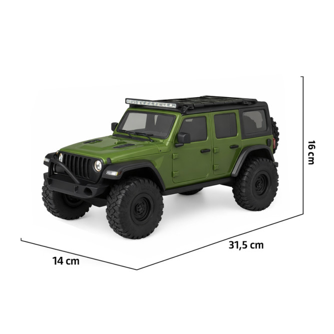 Радиоуправляемый краулер HB Wrangler (32 см, 4WD, 1:16) - HB-R1605