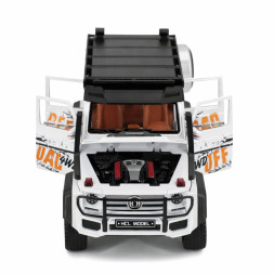 Радиоуправляемая металлическая машина Mercedes G500 1:22 - HCL-3801-WHITE