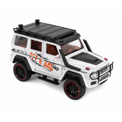 Радиоуправляемая металлическая машина Mercedes G500 1:22 - HCL-3801-WHITE
