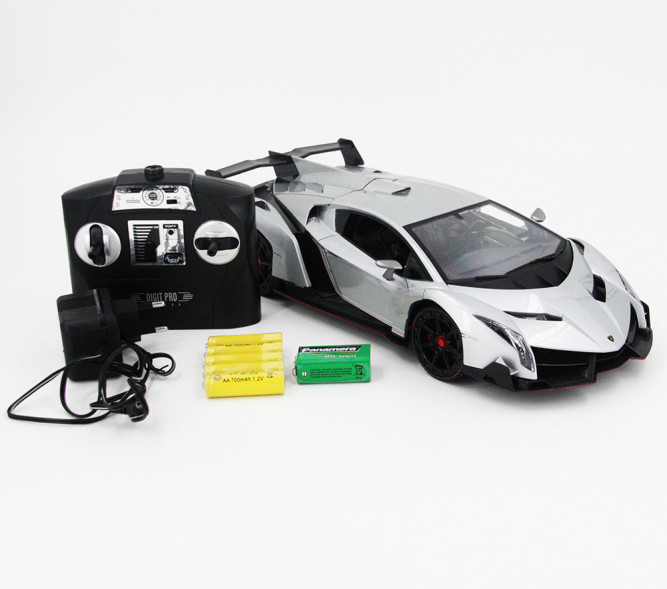 Радиоуправляемая машина MZ Lamborghini Veneno Silver 1:14 - 2289J-S
