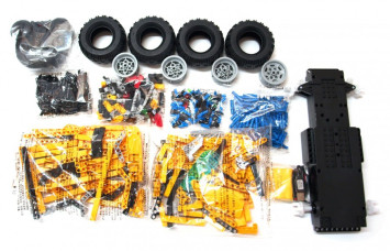 Радиоуправляемый конструктор джип Cada Technics 2 в 1 - 2.4G - C51003W