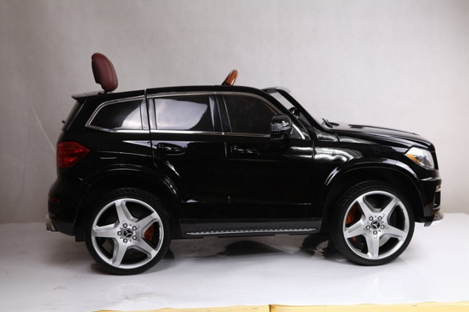 Детский электромобиль Mercedes GL63 AMG Black LUXURY 4WD MP4 2.4G - SX1588-H