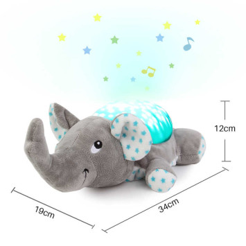 Игрушка-ночник Милые зверята Слоник ZYB-B2753-3