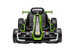 Детский электромобиль дрифт картинг (зеленый, 12 км/ч, 24V) - AHL007-GREEN
