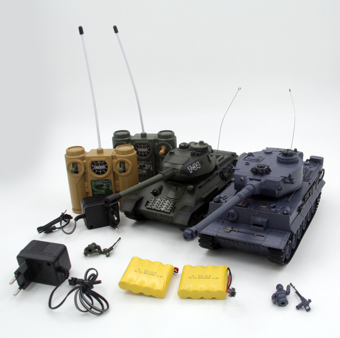 Радиоуправляемый танковый бой Советский и Немецкий танк 1:28 - 99824