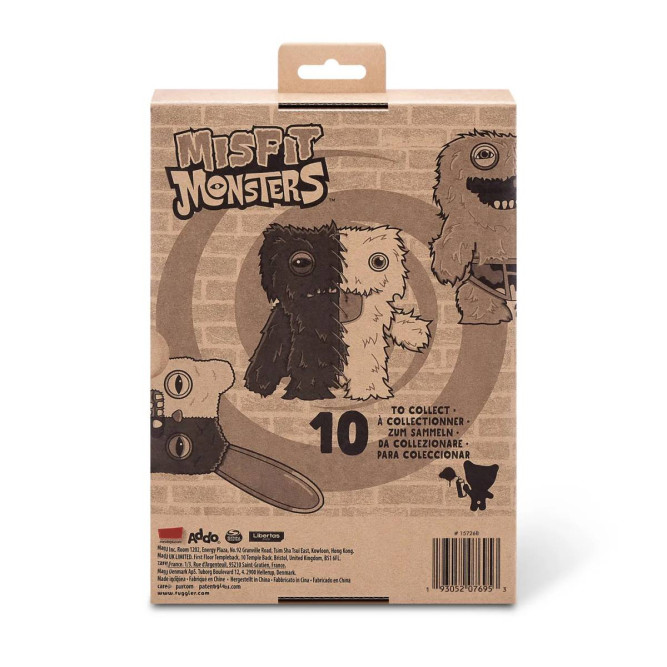 Мягкая игрушка FUGGLER Зубастик Половинки - 15726D