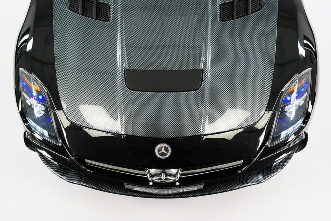 Электромобиль Mercedes-Benz SLS AMG Black Carbon Edition - SX128-S