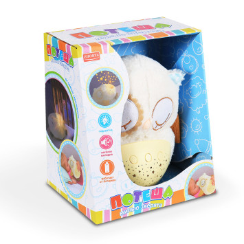 Игрушка-ночник Милые зверята Совушка ZYB-B2806-1