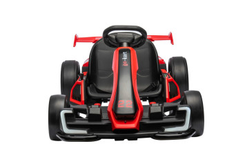 Детский электромобиль дрифт картинг (красный, 12 км/ч, 24V) - AHL007-RED