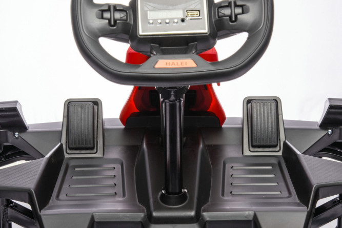 Детский электромобиль дрифт картинг (красный, 12 км/ч, 24V) - AHL007-RED