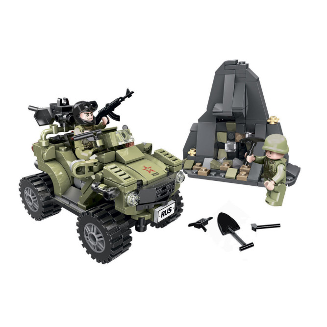 Конструктор Армия России &amp;quot;Военный Квадроцикл&amp;quot; - АР-01003