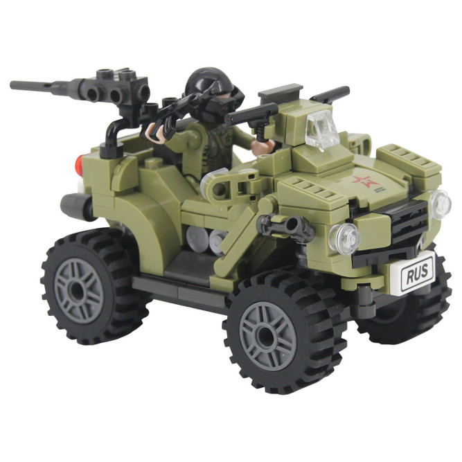 Конструктор Армия России &amp;quot;Военный Квадроцикл&amp;quot; - АР-01003