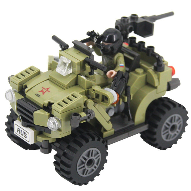 Конструктор Армия России &amp;quot;Военный Квадроцикл&amp;quot; - АР-01003