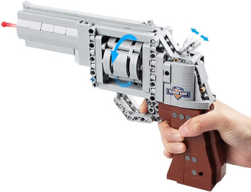 Конструктор Cada deTech револьвер, 475 элементов - C81011W