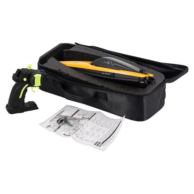 Радиоуправляемый катер SV с сумкой (35 см, 25 км/ч) - TY2-YELLOW-BAG