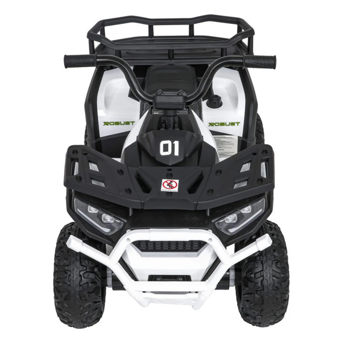 Детский электромобиль квадроцикл X-Robust (белый, 24V, 4WD, пульт, EVA) - XMX651-24V-4WD-WHITE
