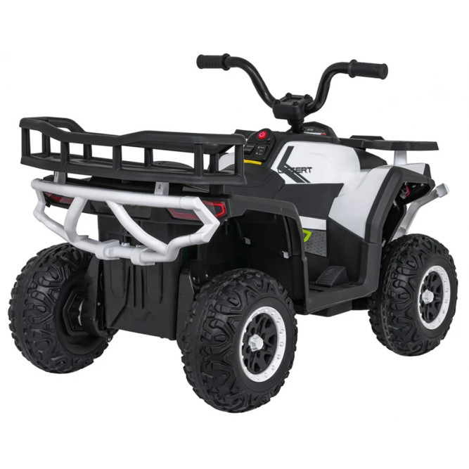 Детский электромобиль квадроцикл X-Robust (белый, 24V, 4WD, пульт, EVA) - XMX651-24V-4WD-WHITE
