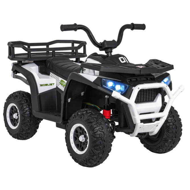 Детский электромобиль квадроцикл X-Robust (белый, 24V, 4WD, пульт, EVA) - XMX651-24V-4WD-WHITE