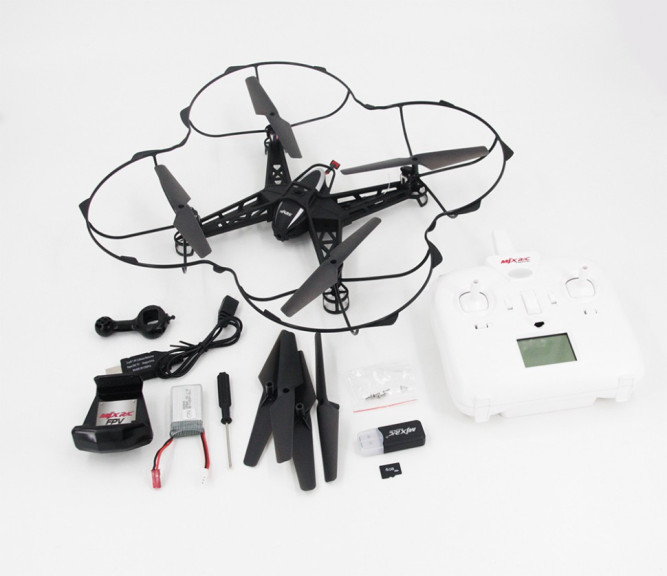 Радиоуправляемый квадрокоптер MJX X301H FPV с барометром и HD камерой 5 Mega Pixels 2.4G - X301H-HD