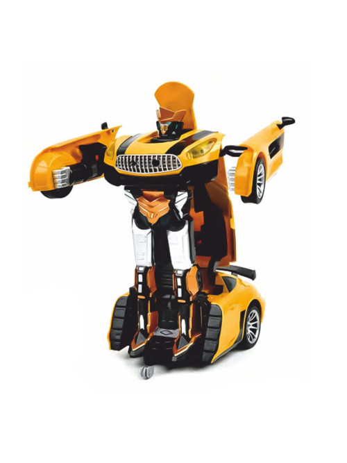 Радиоуправляемый трансформер JiaQi (спортивная машина - робот) - JQ6612-YELLOW