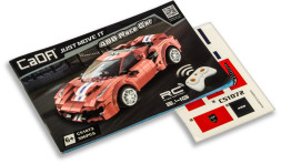 Конструктор CaDa Ferrari 488, 306 элементов - C51072W