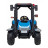 Детский электромобиль трактор с прицепом (синий, EVA, 4WD, пульт, 24V) - BLT-206C-4WD-24V-BLUE