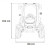 Детский электромобиль трактор с прицепом (синий, EVA, 4WD, пульт, 24V) - BLT-206C-4WD-24V-BLUE