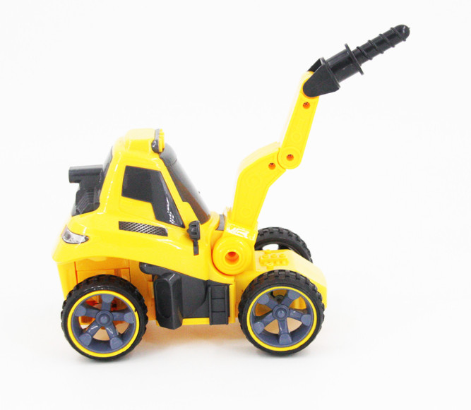 Радиоуправляемый трактор с буром для малышей 1:18 - 7777-10