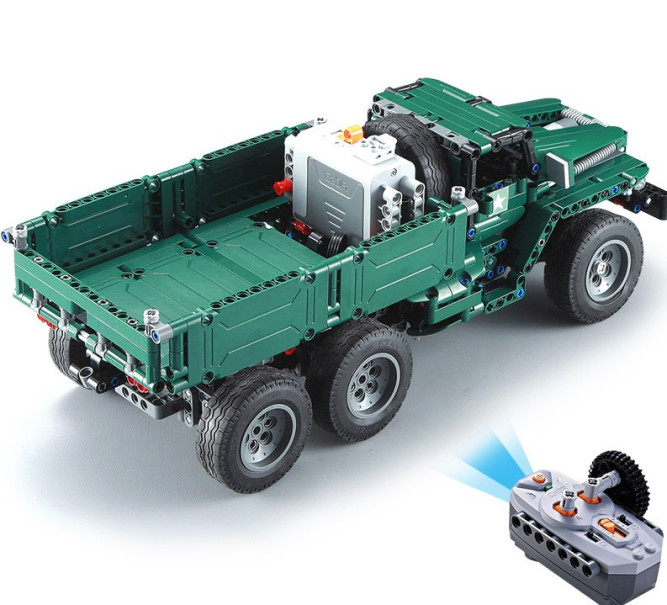 Конструктор Double E Cada Technics, боевая машина &amp;quot;Катюша&amp;quot;, 1369 деталей, пульт управления - C61002W