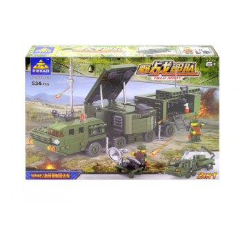 Конструктор KAZI "Радиотехнические войска" - 84038