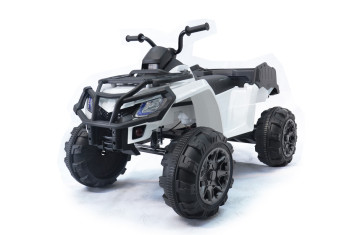 Детский квадроцикл Grizzly Next White 4WD с пультом управления 2.4G - BDM0909