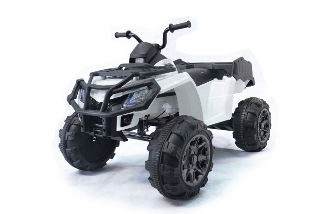 Детский квадроцикл Grizzly Next White 4WD с пультом управления 2.4G - BDM0909