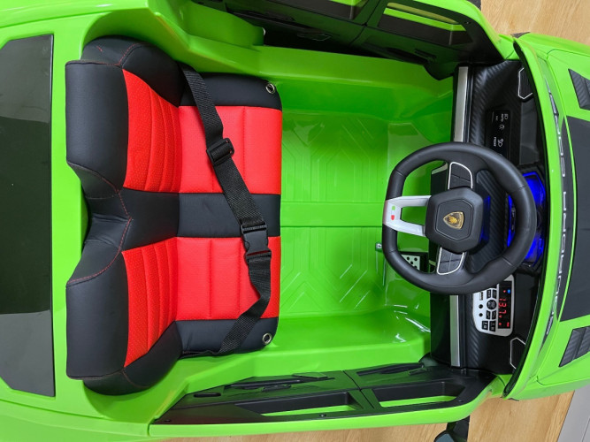 Детский электромобиль Lamborghini Urus ST-X 4WD (12V, EVA, полный привод) - SMT-666-GREEN