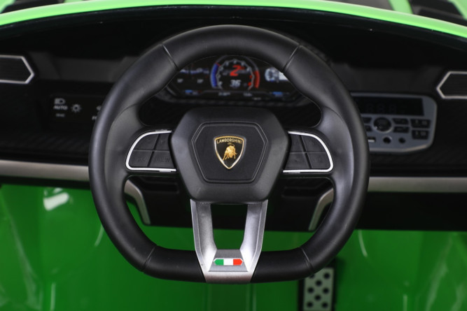Детский электромобиль Lamborghini Urus ST-X 4WD (12V, EVA, полный привод) - SMT-666-GREEN