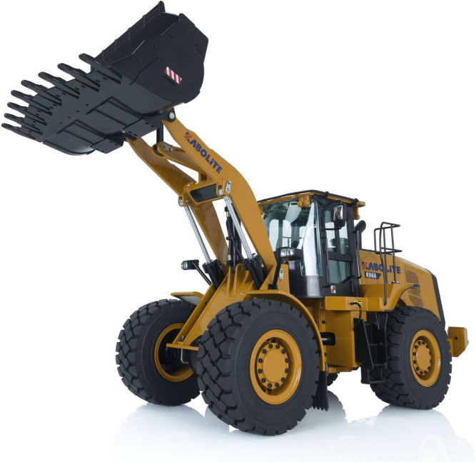 Радиоуправляемый погрузчик с гидравлической системой HUINA масштаб 1:16 - K966-100-YELLOW