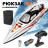 Радиоуправляемый катер Grey Extreme (48 см, 55 км/ч, Brushless) - HJ816PRO-GREY-BAG