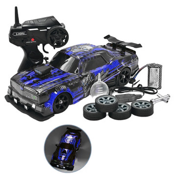 Радиоуправляемая машина для дрифта HB Ford Mustang (4WD, свет, пар, акб, 1:16) - SC16A18