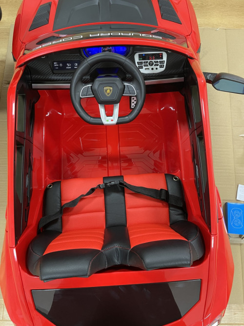 Детский электромобиль Lamborghini Urus ST-X 4WD (12V, EVA, полный привод) - SMT-666-ORANGE