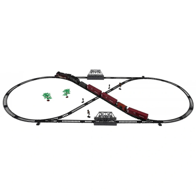 Железная дорога (свет, пульт, пар) - F-627B