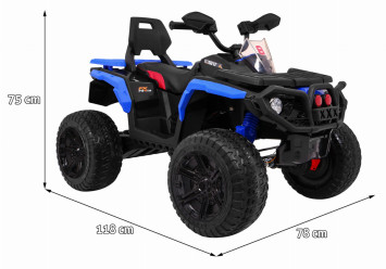 Детский квадроцикл Maverick ATV 12V 4WD - BBH-3588-4-BLUE