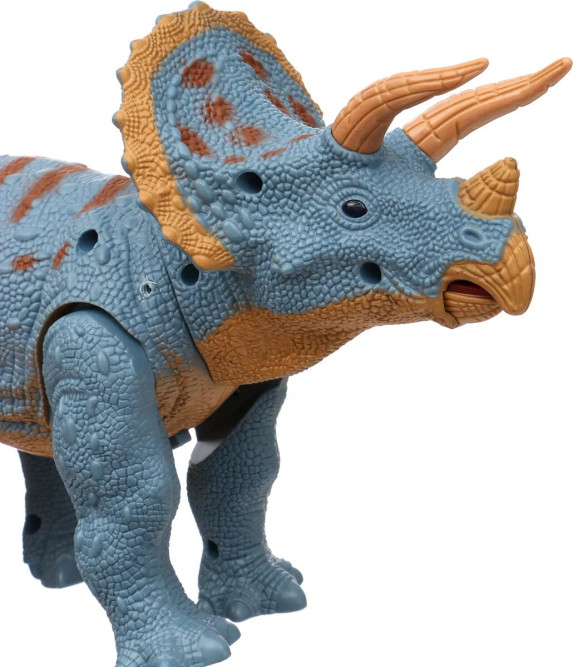 Интерактивный динозавр Трицератопс (световые и звуковые эффекты) - RS6167A