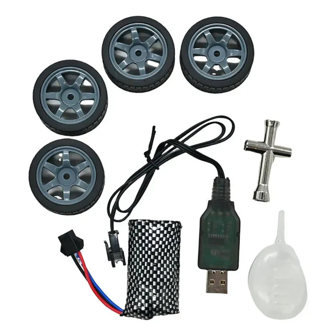 Радиоуправляемая машина для дрифта HB Nissan GTR 1:16, 4WD, свет, пар, аккумулятор, SC16A14