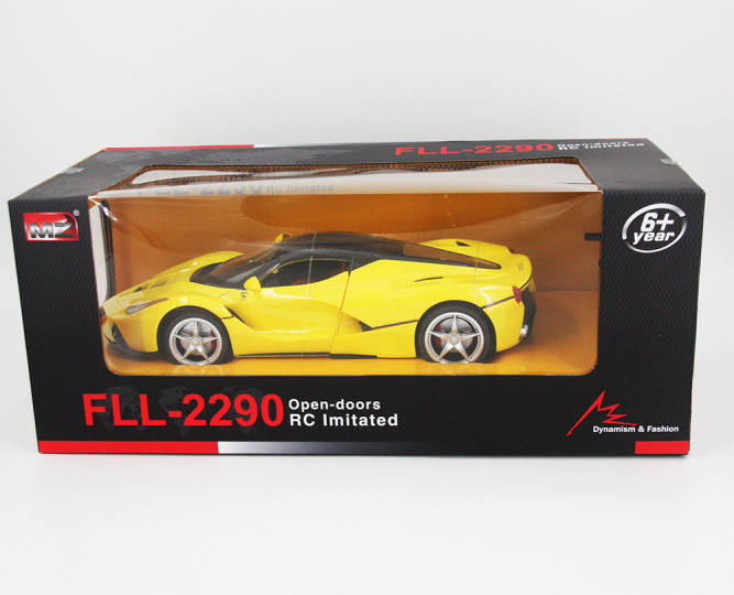 Радиоуправляемая машина MZ Ferrari Laferrari Yellow 1:14 - 2290J