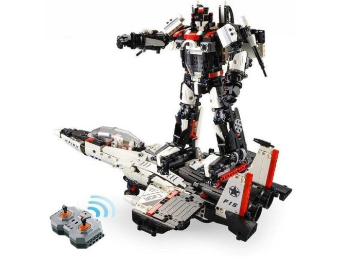 Радиоуправляемый конструктор CADA 2 в 1 трансформер F15-EagleBot (917 деталей) - C51030W
