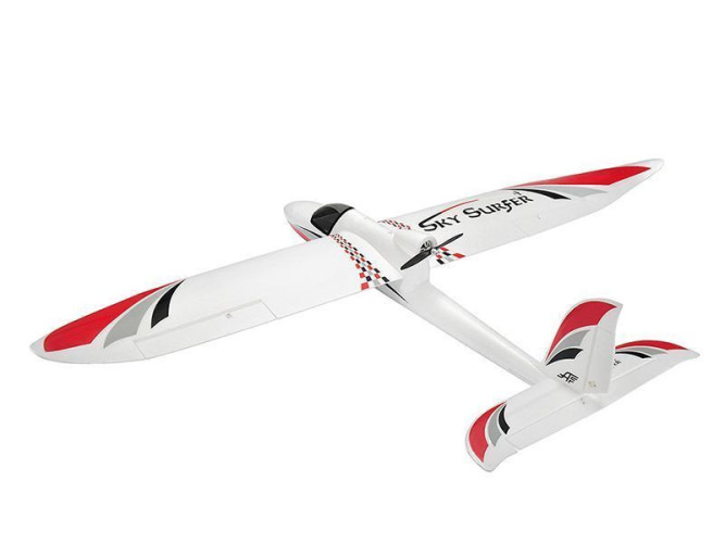 Радиоуправляемый планер Top RC SKY SURFER 1400мм красный 2.4G RTF - TOP069C