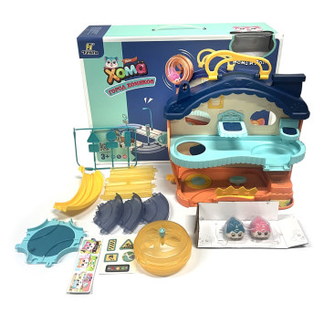 Набор игровой Fenfa &amp;quot;Город хомяков&amp;quot; Синий Дом Хомы (2 хомяка, свет, звук) - 1619A