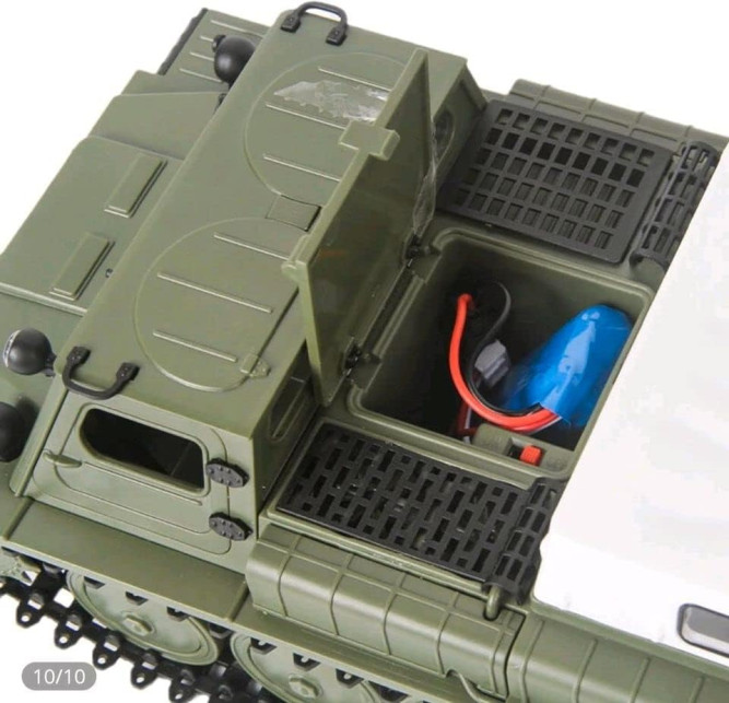 Радиоуправляемый гусеничный советский вездеход WPL RTR масштаб 1:16 - WPLE-1